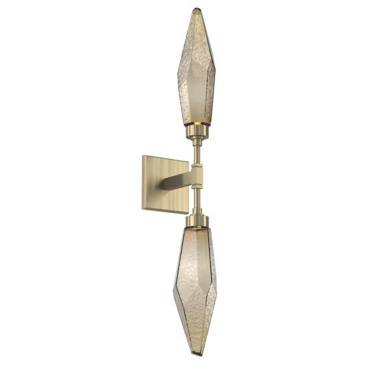 Rock Crystal 29 Inch LED Wall Sconce by Hammerton Studio