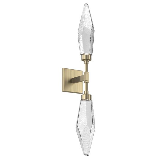 Rock Crystal 29 Inch LED Wall Sconce by Hammerton Studio