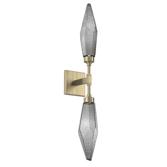 Rock Crystal 29 Inch LED Wall Sconce by Hammerton Studio