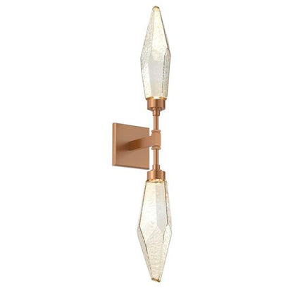 Rock Crystal 29 Inch LED Wall Sconce by Hammerton Studio