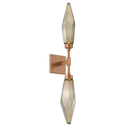 Rock Crystal 29 Inch LED Wall Sconce by Hammerton Studio