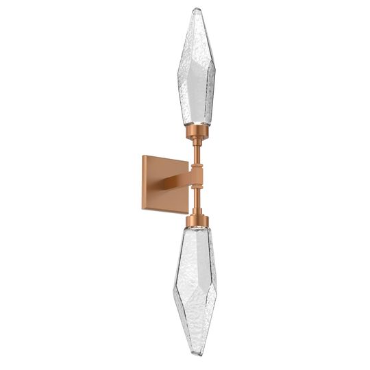 Rock Crystal 29 Inch LED Wall Sconce by Hammerton Studio