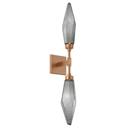 Rock Crystal 29 Inch LED Wall Sconce by Hammerton Studio