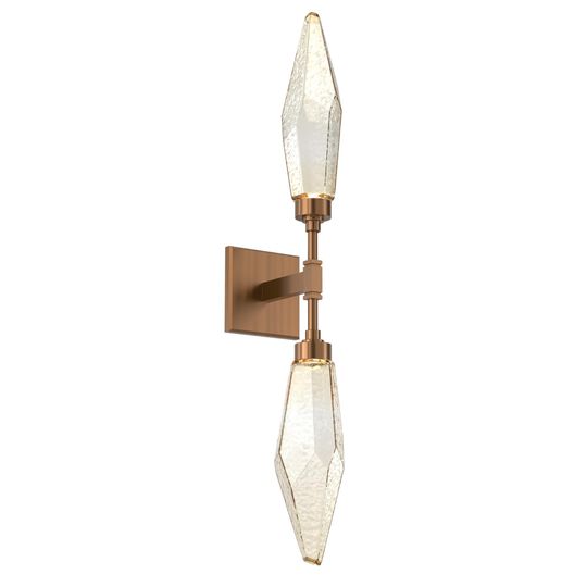 Rock Crystal 29 Inch LED Wall Sconce by Hammerton Studio
