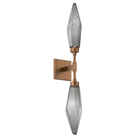 Rock Crystal 29 Inch LED Wall Sconce by Hammerton Studio