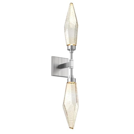 Rock Crystal 29 Inch LED Wall Sconce by Hammerton Studio