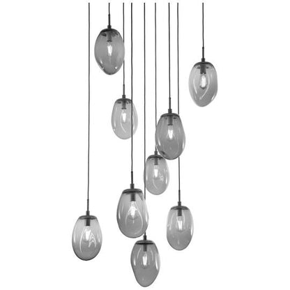 Levi Wilson Nebula 29 Inch 9 Light Multi Light Pendant by Hammerton Studio