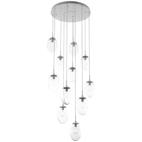 Levi Wilson Nebula 35 Inch 11 Light Multi Light Pendant by Hammerton Studio