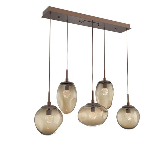 Cosmos 42 Inch 5 Light Multi Light Pendant by Hammerton Studio