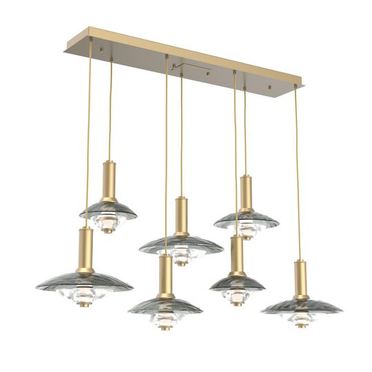 Levi Wilson Cirrus 56 Inch Multi Light Pendant by Hammerton Studio