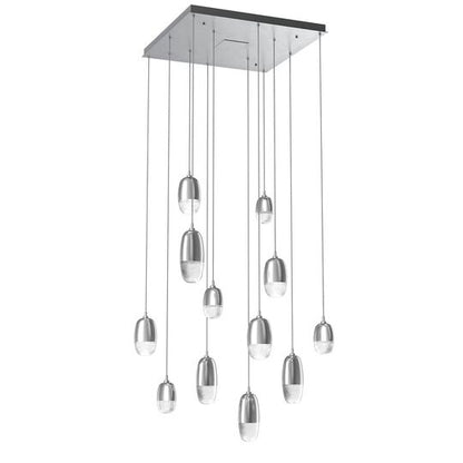 Pebble 30 Inch 12 Light Multi Light Pendant by Hammerton Studio