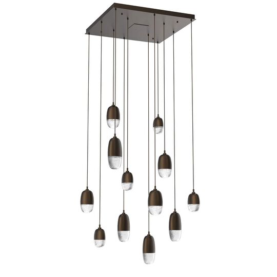 Pebble 30 Inch 12 Light Multi Light Pendant by Hammerton Studio