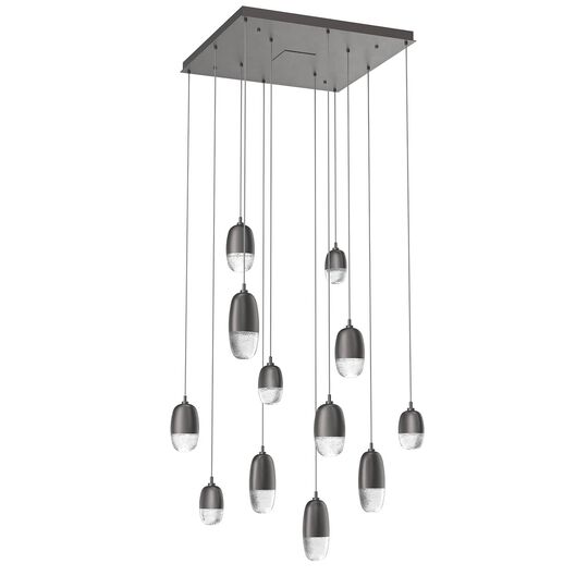 Pebble 30 Inch 12 Light Multi Light Pendant by Hammerton Studio