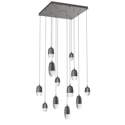 Pebble 30 Inch 12 Light Multi Light Pendant by Hammerton Studio