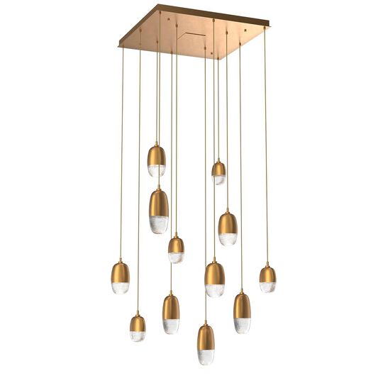 Pebble 30 Inch 12 Light Multi Light Pendant by Hammerton Studio