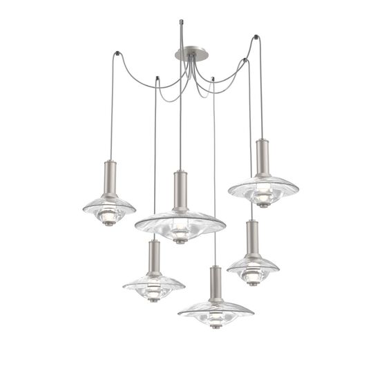 Levi Wilson Cirrus 49 Inch Multi Light Pendant by Hammerton Studio
