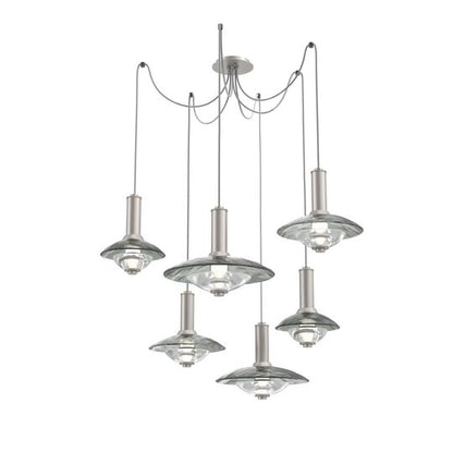 Levi Wilson Cirrus 49 Inch Multi Light Pendant by Hammerton Studio