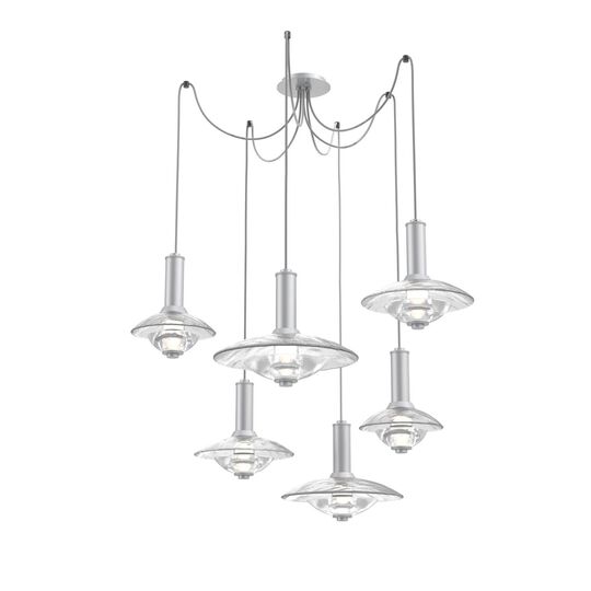 Levi Wilson Cirrus 49 Inch Multi Light Pendant by Hammerton Studio