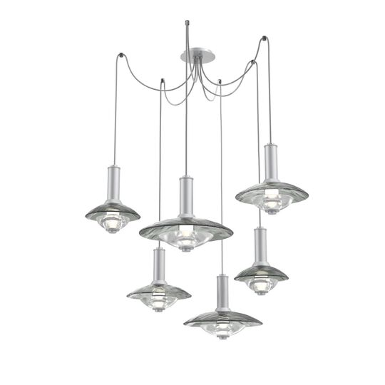 Levi Wilson Cirrus 49 Inch Multi Light Pendant by Hammerton Studio