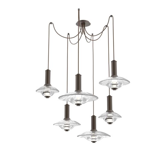 Levi Wilson Cirrus 49 Inch Multi Light Pendant by Hammerton Studio