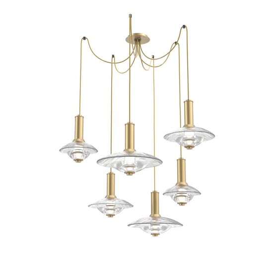 Levi Wilson Cirrus 49 Inch Multi Light Pendant by Hammerton Studio