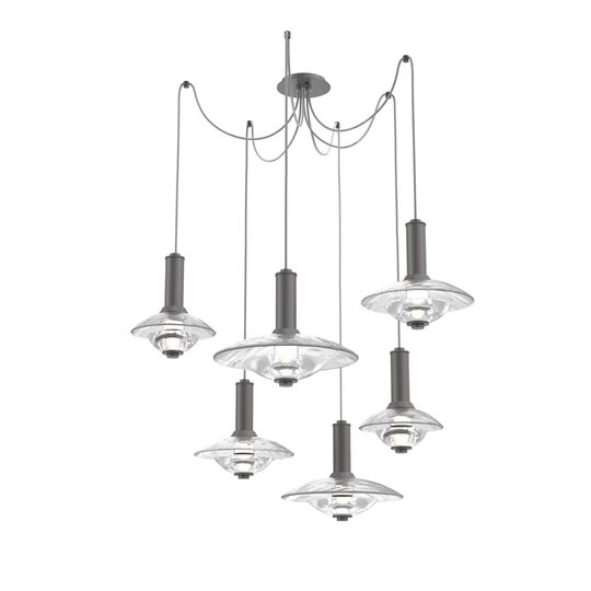 Levi Wilson Cirrus 49 Inch Multi Light Pendant by Hammerton Studio