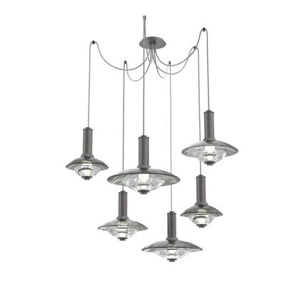 Levi Wilson Cirrus 49 Inch Multi Light Pendant by Hammerton Studio
