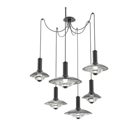 Levi Wilson Cirrus 49 Inch Multi Light Pendant by Hammerton Studio