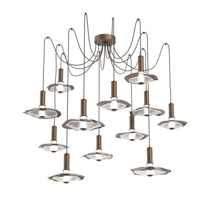 Levi Wilson Cumulus 72 Inch Multi Light Pendant by Hammerton Studio