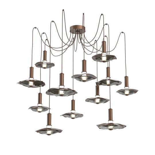 Levi Wilson Cumulus 72 Inch Multi Light Pendant by Hammerton Studio