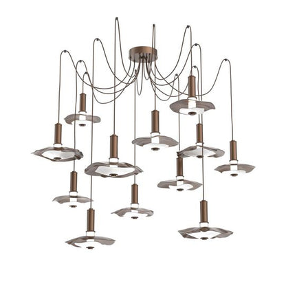 Levi Wilson Cumulus 72 Inch Multi Light Pendant by Hammerton Studio