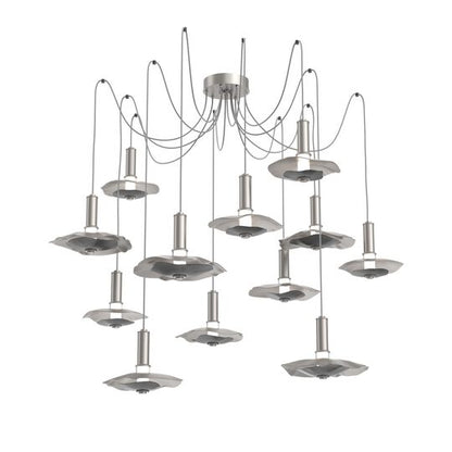 Levi Wilson Cumulus 72 Inch Multi Light Pendant by Hammerton Studio