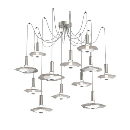 Levi Wilson Cumulus 72 Inch Multi Light Pendant by Hammerton Studio