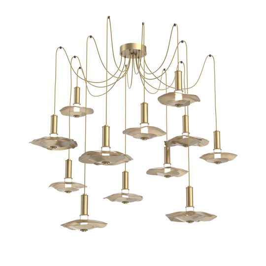 Levi Wilson Cumulus 72 Inch Multi Light Pendant by Hammerton Studio