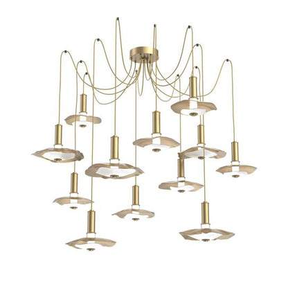 Levi Wilson Cumulus 72 Inch Multi Light Pendant by Hammerton Studio