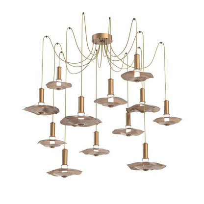 Levi Wilson Cumulus 72 Inch Multi Light Pendant by Hammerton Studio
