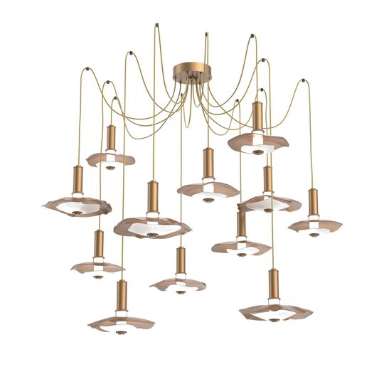 Levi Wilson Cumulus 72 Inch Multi Light Pendant by Hammerton Studio