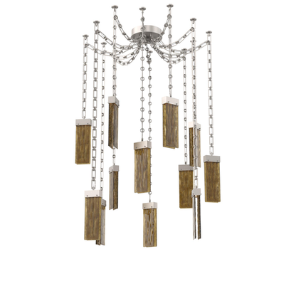 Levi Wilson Parallel 13 Inch Multi Pendant Light by Hammerton Studio