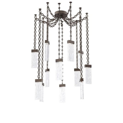 Levi Wilson Parallel 13 Inch Multi Pendant Light by Hammerton Studio