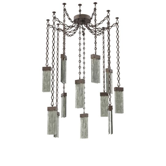 Levi Wilson Parallel 13 Inch Multi Pendant Light by Hammerton Studio