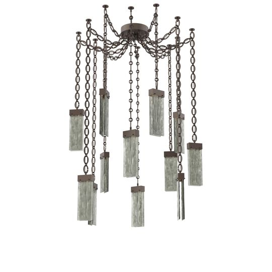 Levi Wilson Parallel 13 Inch Multi Pendant Light by Hammerton Studio