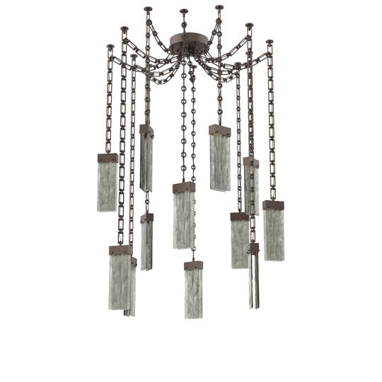 Levi Wilson Parallel 13 Inch Multi Pendant Light by Hammerton Studio