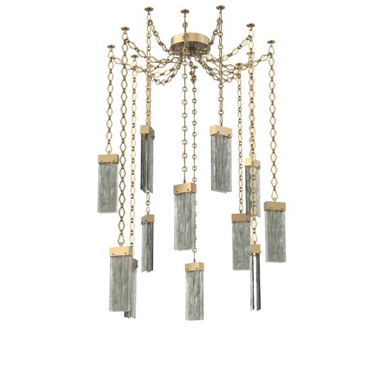 Levi Wilson Parallel 13 Inch Multi Pendant Light by Hammerton Studio