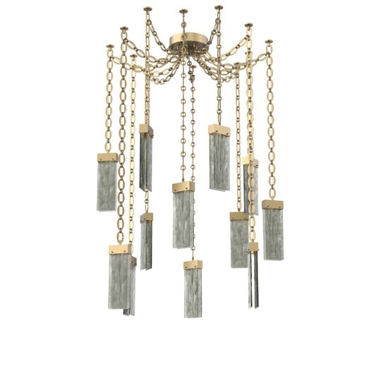 Levi Wilson Parallel 13 Inch Multi Pendant Light by Hammerton Studio