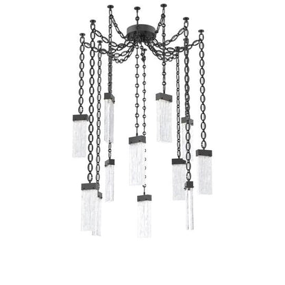 Levi Wilson Parallel 13 Inch Multi Pendant Light by Hammerton Studio