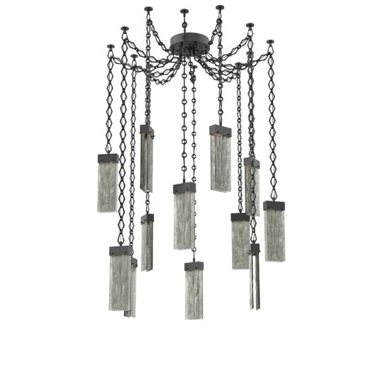 Levi Wilson Parallel 13 Inch Multi Pendant Light by Hammerton Studio