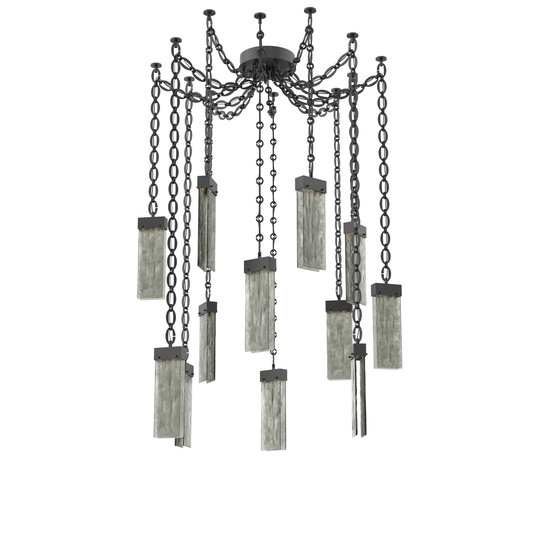Levi Wilson Parallel 13 Inch Multi Pendant Light by Hammerton Studio