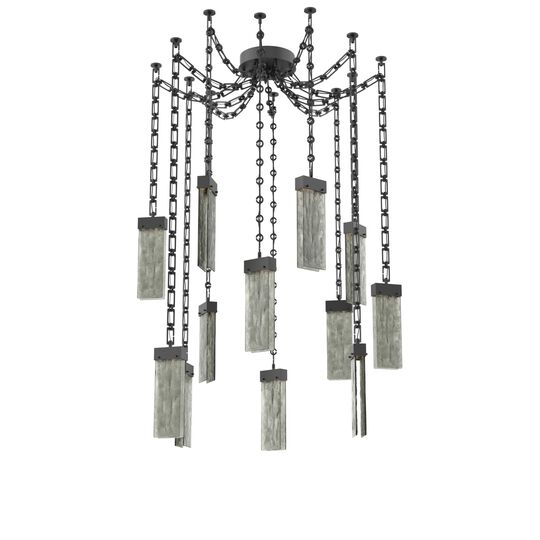 Levi Wilson Parallel 13 Inch Multi Pendant Light by Hammerton Studio