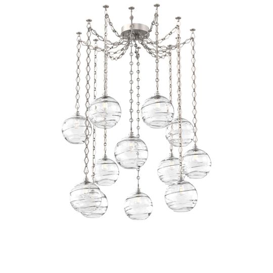Levi Wilson Terra 18 Inch Multi Pendant Light by Hammerton Studio