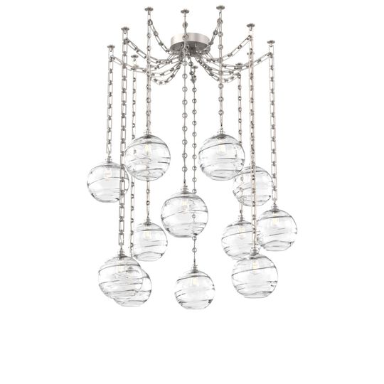 Levi Wilson Terra 18 Inch Multi Pendant Light by Hammerton Studio